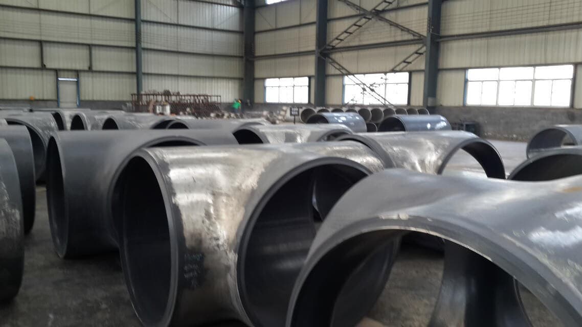 Pipe Fittings Processing Stainless Steel Welding Three _ Way